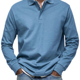 NORDVIK SIGNATURE Polo z długim rękawem