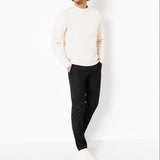 Spodnie garniturowe slim fit - Czarne
