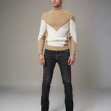 Premium Sweter Robiony na Drutach