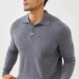 Sweter Polo z Kaszmiru Ponza