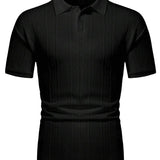 Gianni - polo casual lato z guzikami