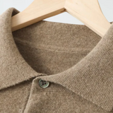 Sweter Polo z Kaszmiru Ponza