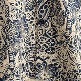 Koszula Vintage z Bawełny z Knapem i Retro Kwiatowym Wzorem Paisley dla Mężczyzn z Krótkim Rękawem