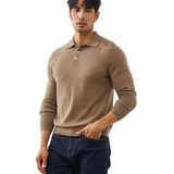 Sweter Polo z Kaszmiru Ponza
