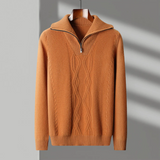 Sweter z zamkiem Taranto Merino Wełna