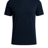Męska T-Shirt Slim-Fit w Kolorze Morskiego Niebieskiego