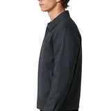 Lekka Twill Kurtka dla Mężczyzn – Ciemnoszara – Regular Fit