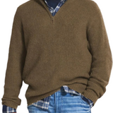 Sweter Diego z zamkiem