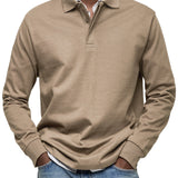 NORDVIK SIGNATURE Polo z długim rękawem