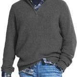 Sweter Diego z zamkiem