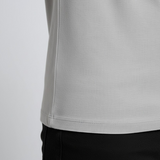 Męska T-shirt Slim-Fit w Srebrnym Mgiełce