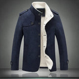 Elegancki Fleece Płaszcz