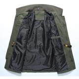 Elegancka Kurtka Cargo z Bawełny