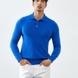 Sweter Polo z Kaszmiru Ponza