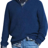 Sweter Diego z zamkiem