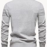 Sweter męski w wzór w kratę