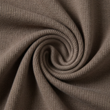 Męski sweter z półzamkiem i stójką – Taupe Brun