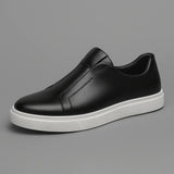 Eleganckie Skórzane Buty Slip-On