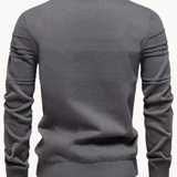 Sweter męski w wzór w kratę