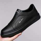 Skórzane Buty Slip-On