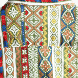 Koszula Retro z Bawełny z Krótkim Rękawem Boho dla Mężczyzn