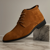 Eleganckie Zamszowe Botki