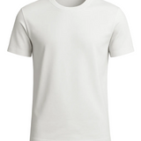 Biała T-shirt Slim-Fit dla Mężczyzn