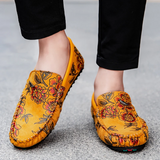 Blomster Skórzane Loafers
