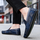 Blomster Skórzane Loafers