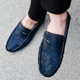 Blomster Skórzane Loafers