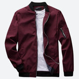 Casual Męska Kurtka Bomber