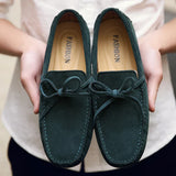 Casual Suede Letnie Mokasyny