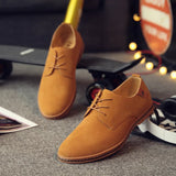 Oxford Zamszowe Buty Biznesowe