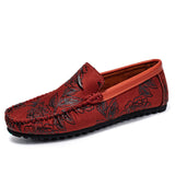Blomster Skórzane Loafers
