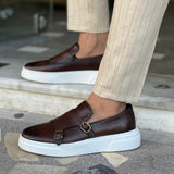 Slip-On Skórzane Loafers