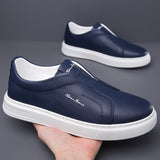Skórzane Buty Slip-On