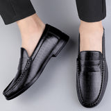 Eleganckie Premium Skórzane Loafers