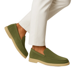 Casual Herreloafers – Oliwkowy