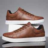 Corrado Klasyczne Skórzane Sneakersy
