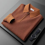 Elegancki Męski Sweter na Zamek