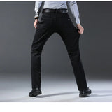 Jeansy Biznesowe z Denimu