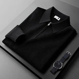 Elegancki Męski Sweter na Zamek
