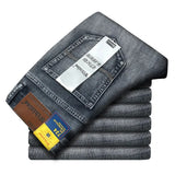 Jeansy Biznesowe z Denimu