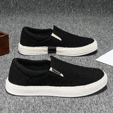 Eleganckie Płócienne Buty Slip-On