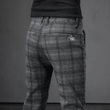 Kraciaste Spodnie Casual