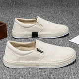 Eleganckie Płócienne Buty Slip-On