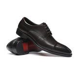 Eleganckie Skórzane Buty Biznesowe