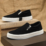 Oddychające Buty Slip-On z Płótna