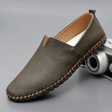 Santorini Skórzane Loafers