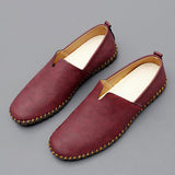 Santorini Skórzane Loafers